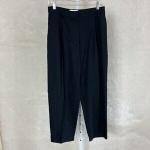 Reiss Navy Blue Freja Tapered Leg Pant 6 R